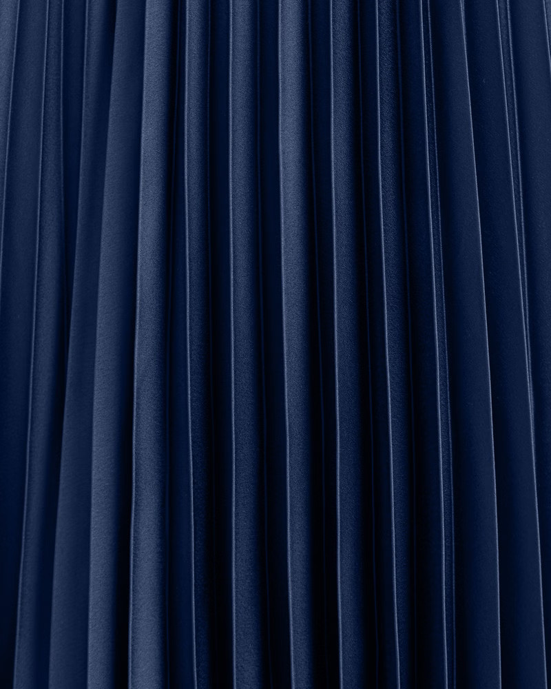 Satin Pleated Cutout Maxi Dress | Abercrombie & Fitch (US)