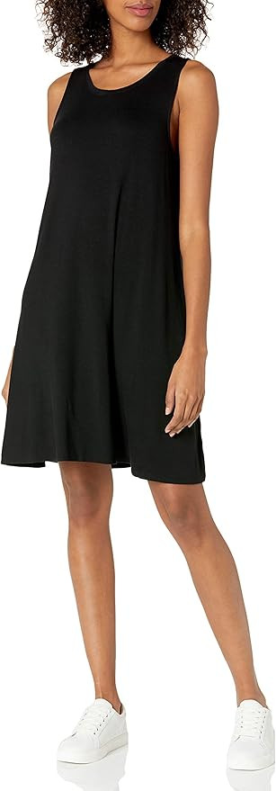Amazon Essentials Women's Tank Swing Dress | Amazon (US)