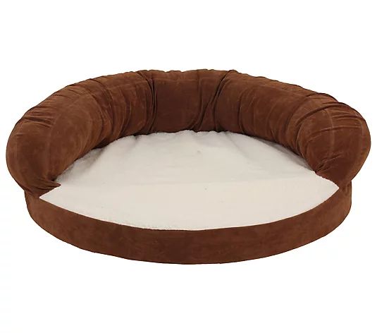 Carolina Pet Small Ortho Sleeper Bolster Bed | QVC