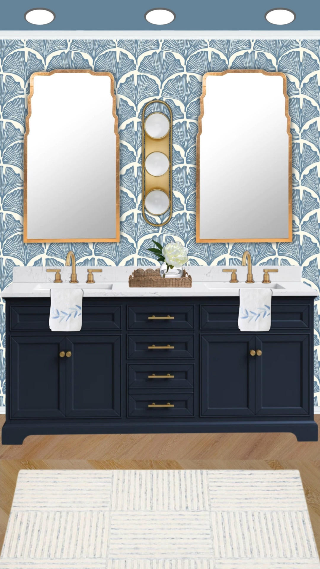 Loving this bathroom design! 

#LTKStyleTip #LTKHome #LTKVideo