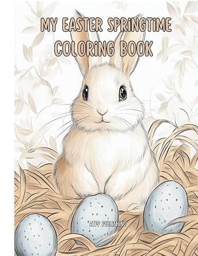 My Easter Springtime Coloring Book (ATPP Publishing Coloring Book Series)      Paperback – Marc... | Amazon (US)