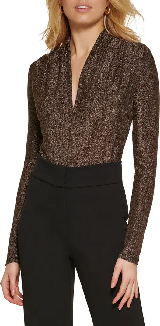 DKNY Sparkle Long Sleeve Bodysuit | Nordstrom | Nordstrom