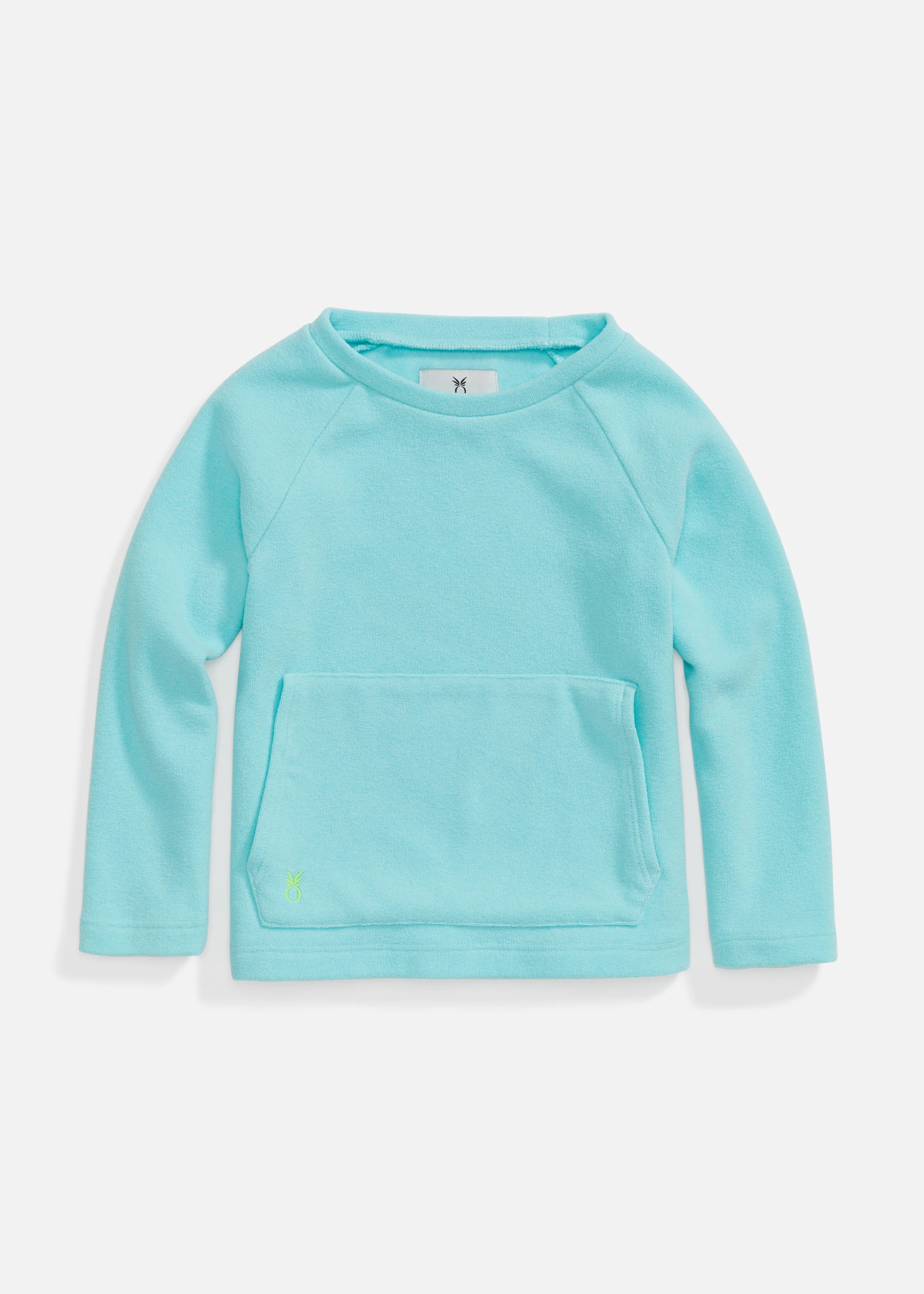 Toddler Crewneck in Terry Fleece (Mint) | Dudley Stephens