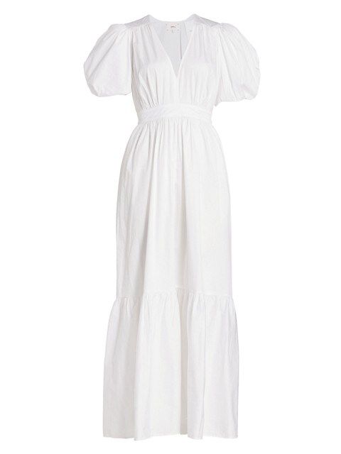 Larkyn Tiered Cotton Maxi Dress | Saks Fifth Avenue