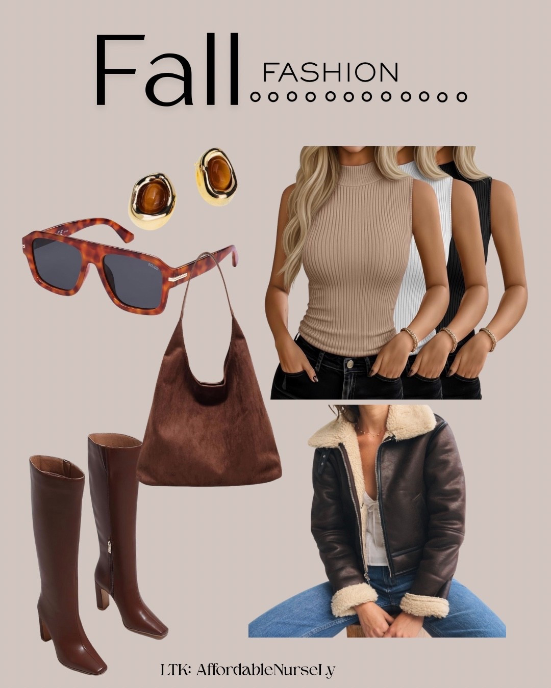 So excited that fall is here. For Sherpa and Suede

#LTKSeasonal #LTKItBag #LTKStyleTip