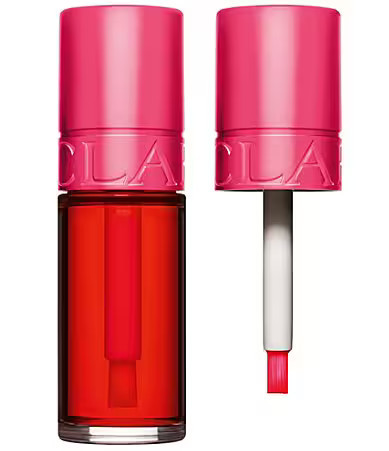Clarins Hydrating Water Lip Stain with Kiss-Proof Wear and Matte Finish - 01 Rose Water | Dillard's