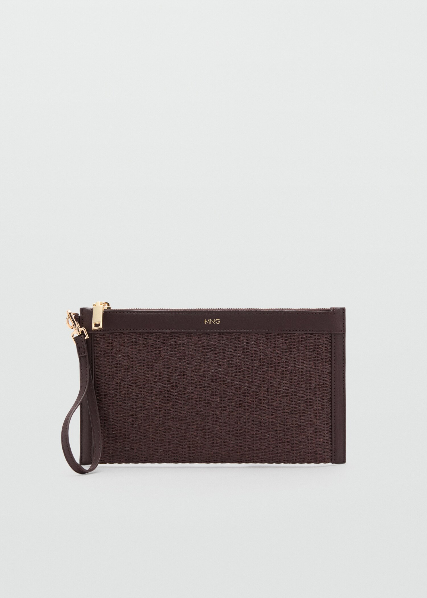 Natural fiber clutch - Women | MANGO USA | Mango (US/MX/AU)