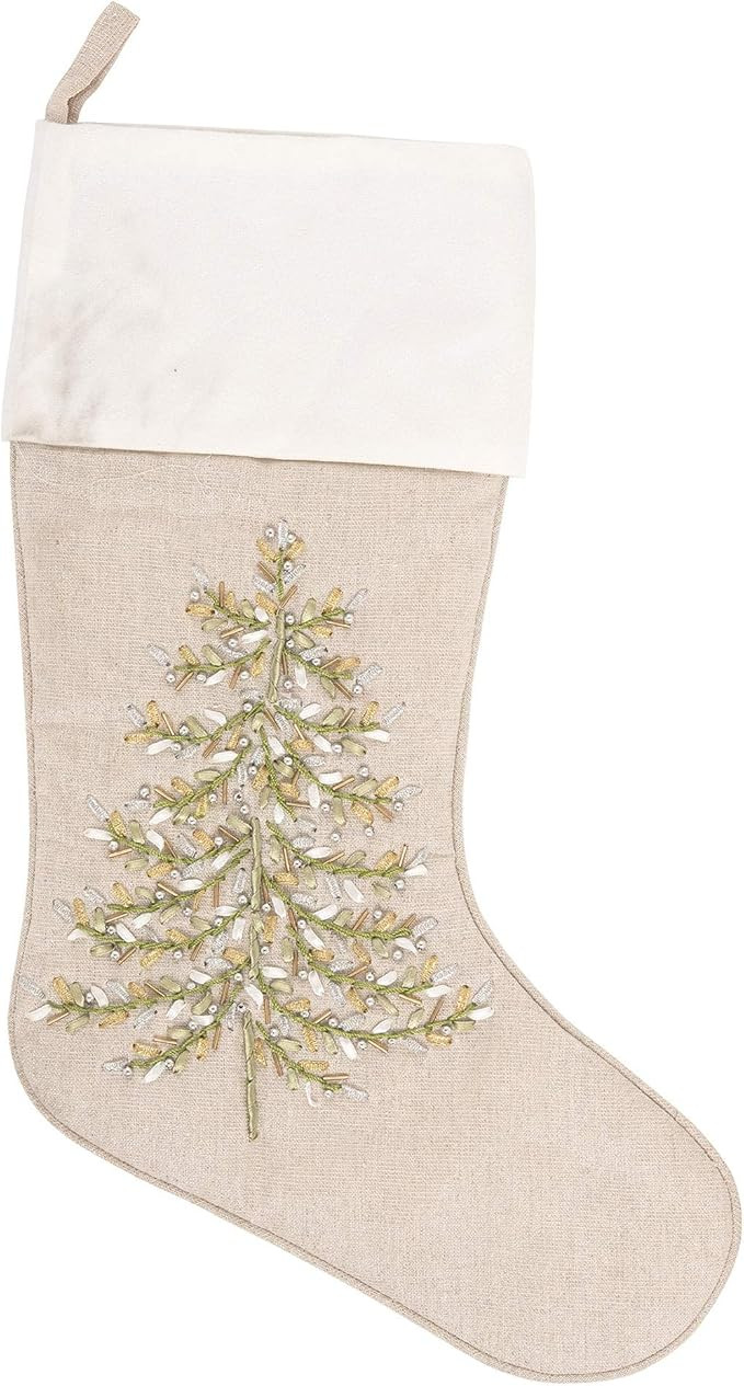 C&F Home Winter Garden Stocking Stocking Tan | Amazon (US)