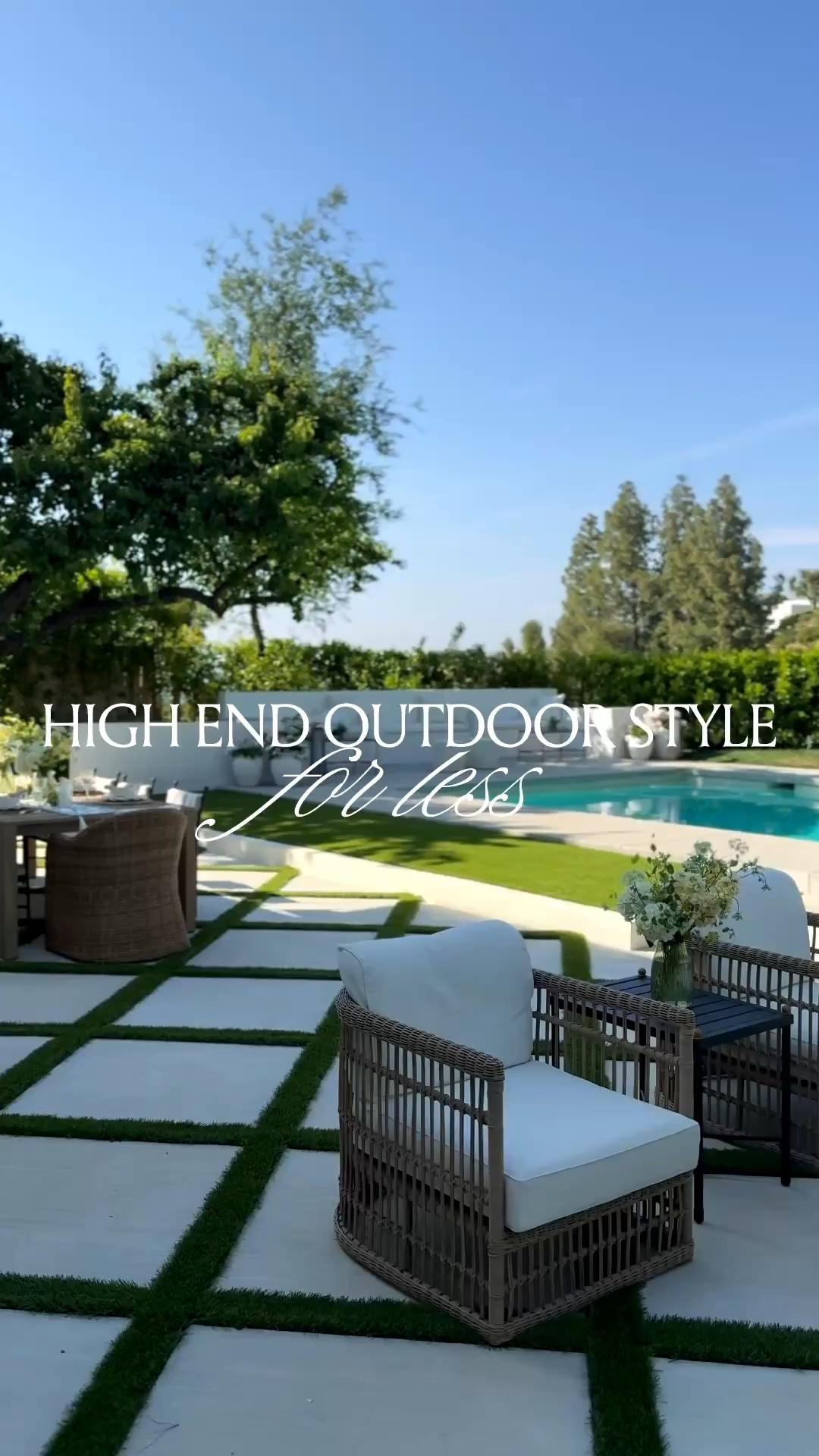 Budget friendly outdoor furniture in my backyard! 

#LTKHome #LTKSaleAlert #LTKSeasonal