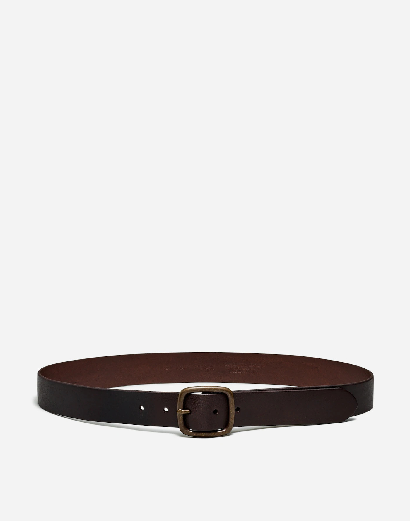 Leather Center-Bar Belt | Madewell | Madewell