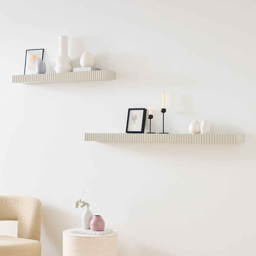 Quinn Floating Shelves (36"&ndash;48") | West Elm (US)