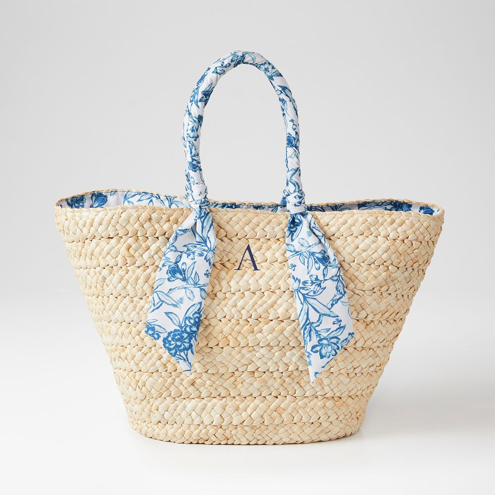 Sanderson Ribbon Wrapped Beach Tote | Mark and Graham