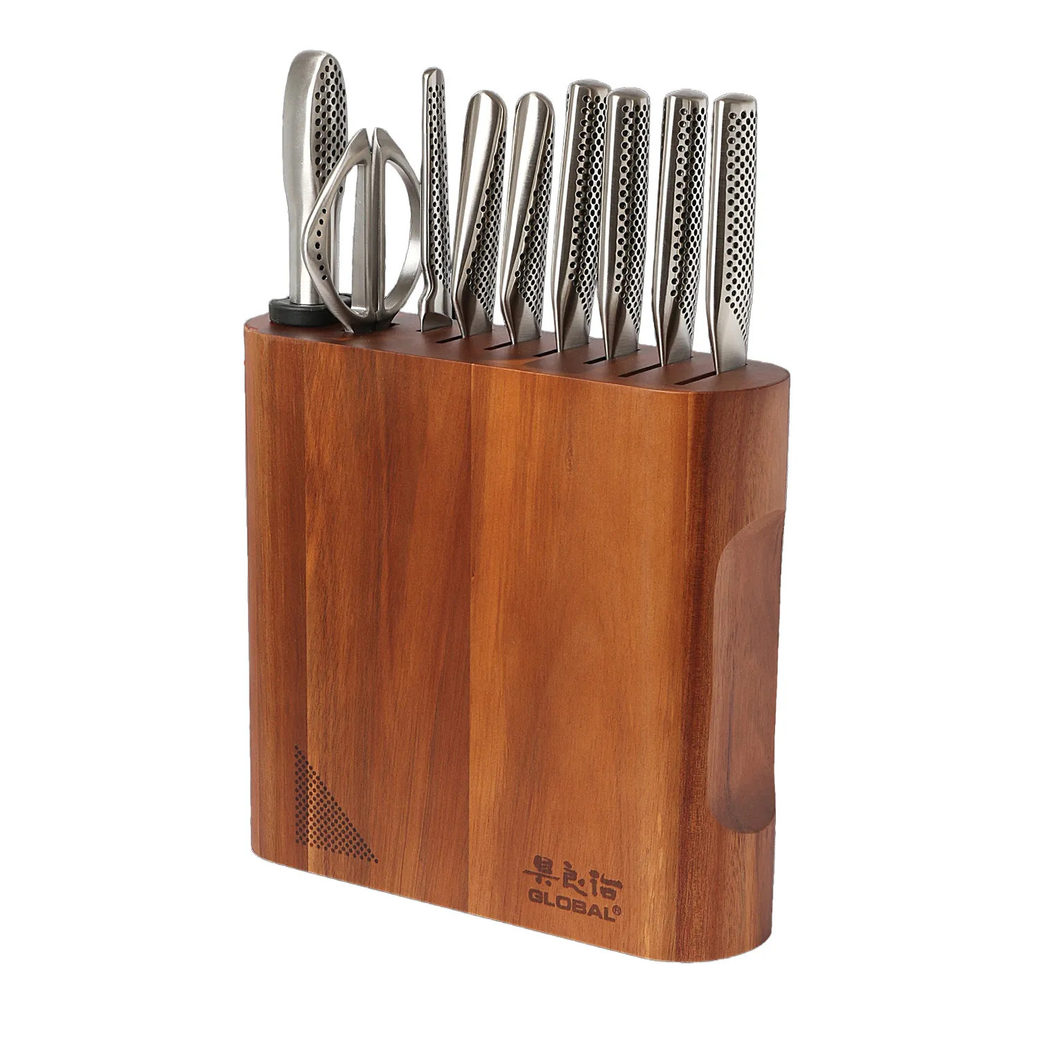 Global Kanpeki 10-Piece Knife Block Set | Sur La Table