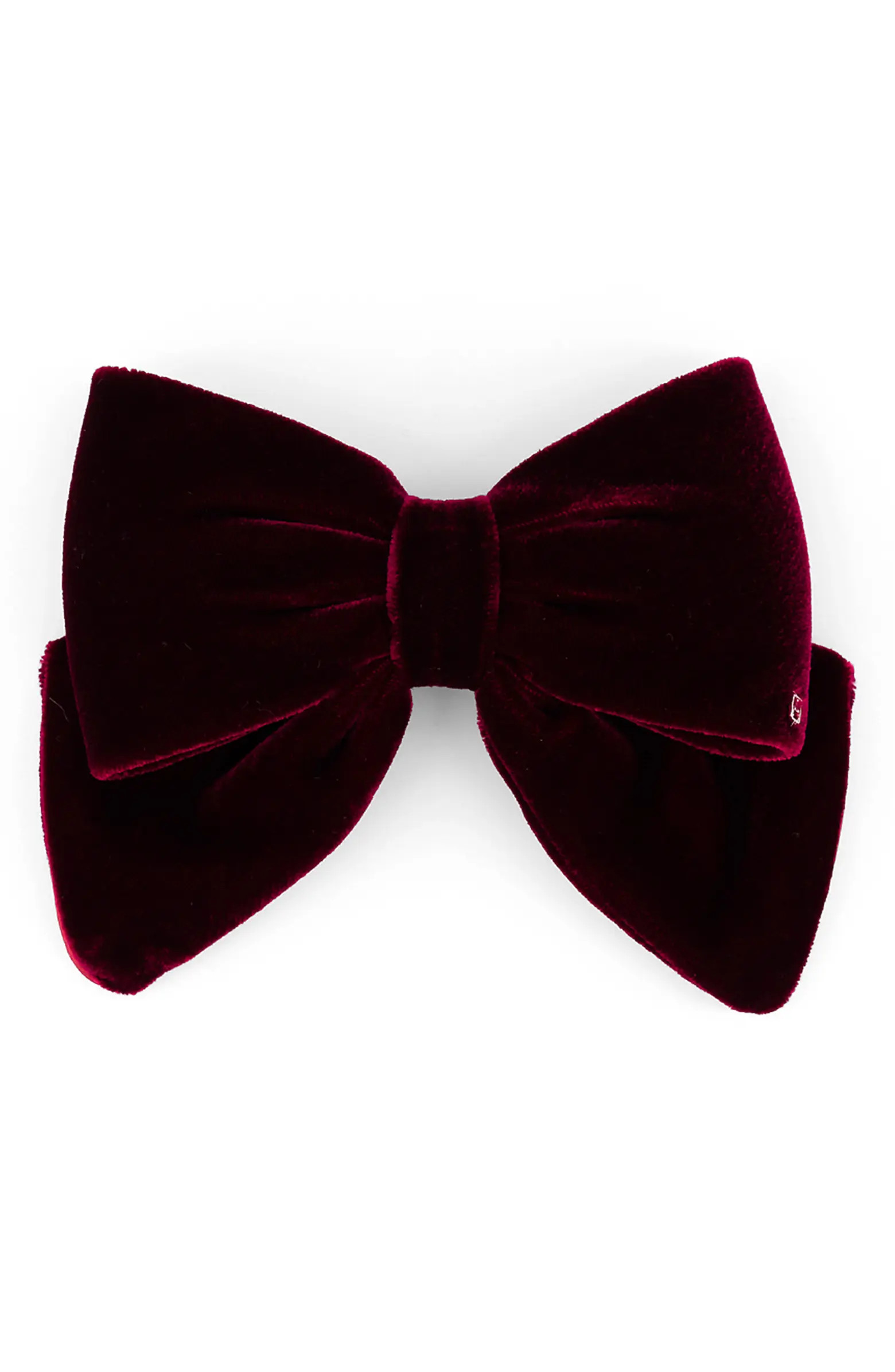 Alexandre de Paris Velvet Bow Barrette | Nordstrom | Nordstrom