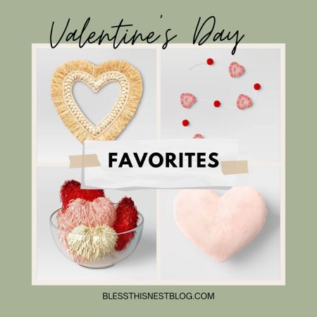 Here are my Target Valentine’s Day favorite decor! 

#LTKhome