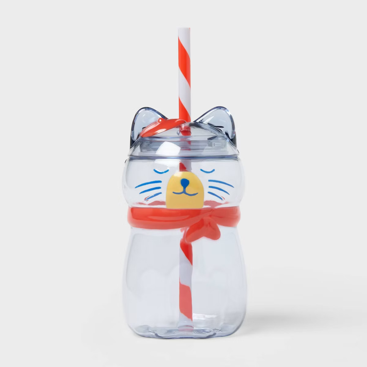 12 fl oz Figural Cat Shape with Tumbler - Pillowfort™ | Target