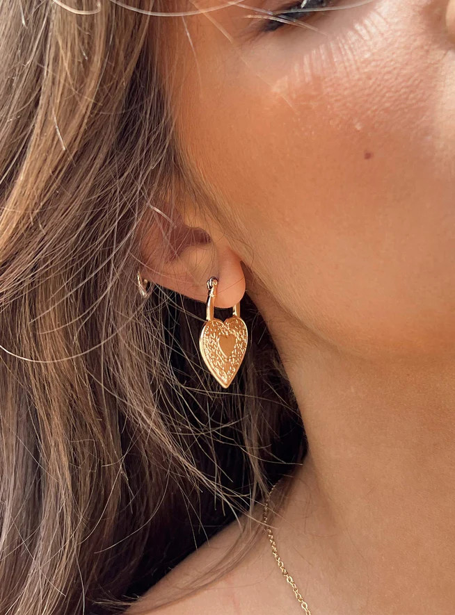 Classic Moments Earrings Gold | Princess Polly US