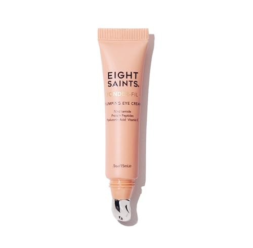 Eight Saints Wonder-fill Plumping Eye Cream, Natural and Organic Anti Aging Under Eye Cream to Plump Skin, Reduce Wrinkles, Fine Lines, and Under Eye Bags, Dark Circles Under Eye Treatment, 0.5 Ounces | Amazon (US)