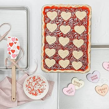 USA Pan Bakeware Nonstick Half Sheet Pan, Baking Sheet, Aluminized Steel | Amazon (US)