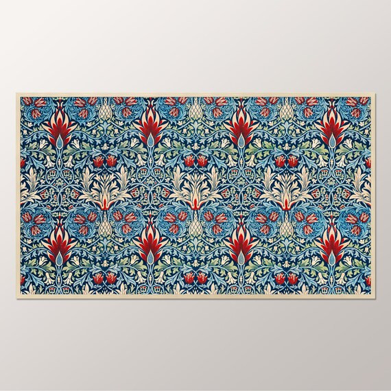 Samsung Frame TV Vintage, William Morris Pattern Frame TV Art, Floral Illustration Art For Frame ... | Etsy (US)