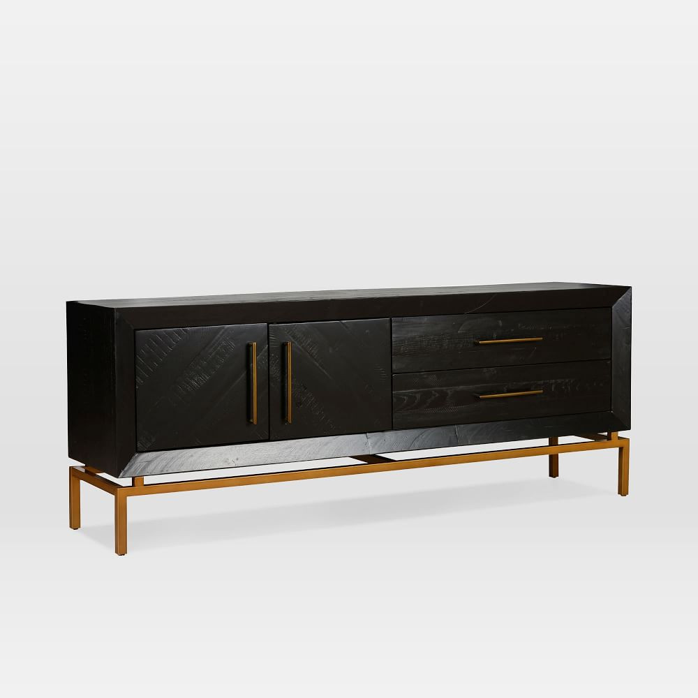Alexa Burnished Media Console (64.5") | West Elm (US)