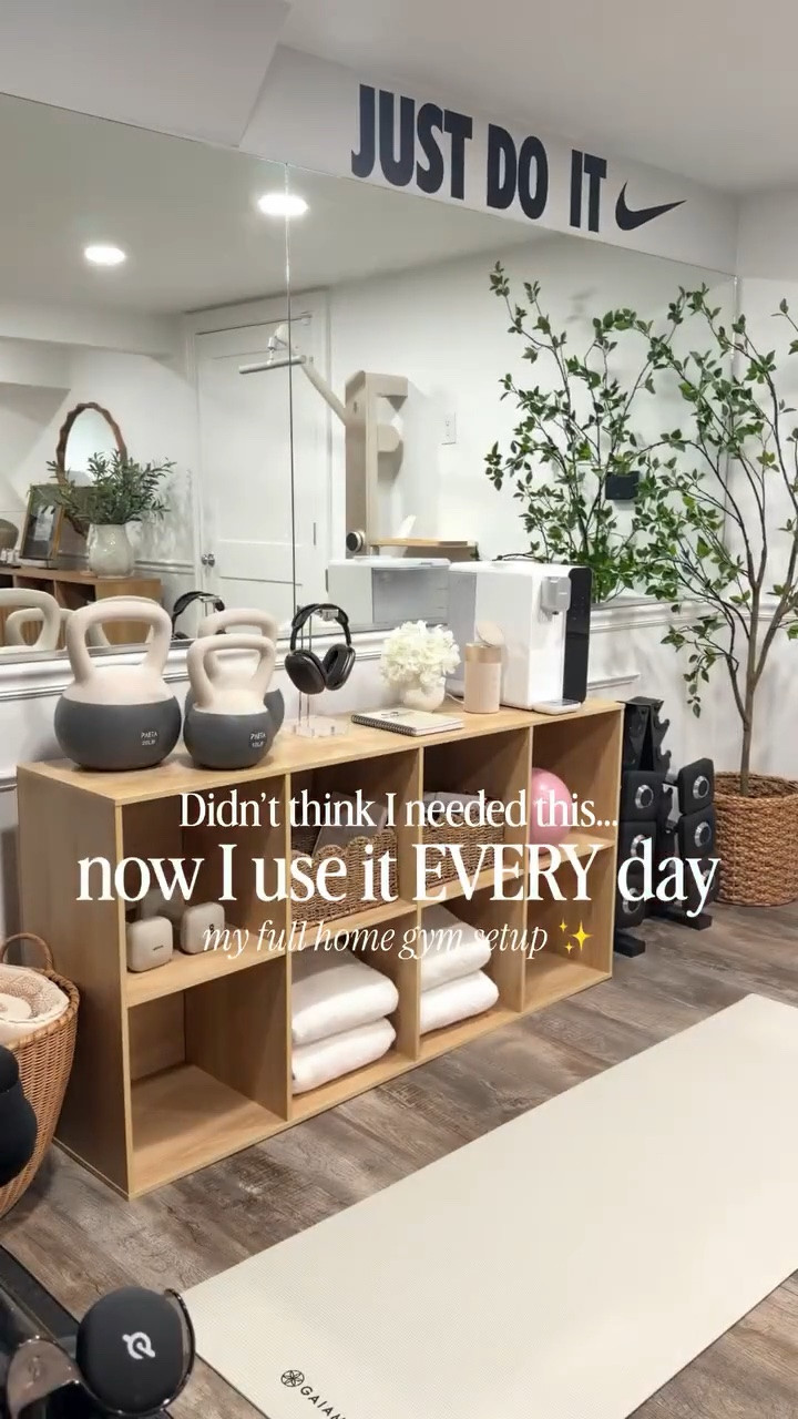 I didn’t just want a home gym… I wanted a space that felt like the rest of our home. 🌿🤍

Now I have my AMP machine to get all my workouts in right here, a sauna for the full wellness moment, and everything styled in a way that makes me actually want to show up every day. 💪😍

If you’ve been thinking about creating your own space like this, this is your sign. 

#homegym #homegymsetup #wellnessspace #modernorganic #amazonhome cozyhome gymathome homedecorfinds fitnessmotivation thatgirlroutine interiorstyle