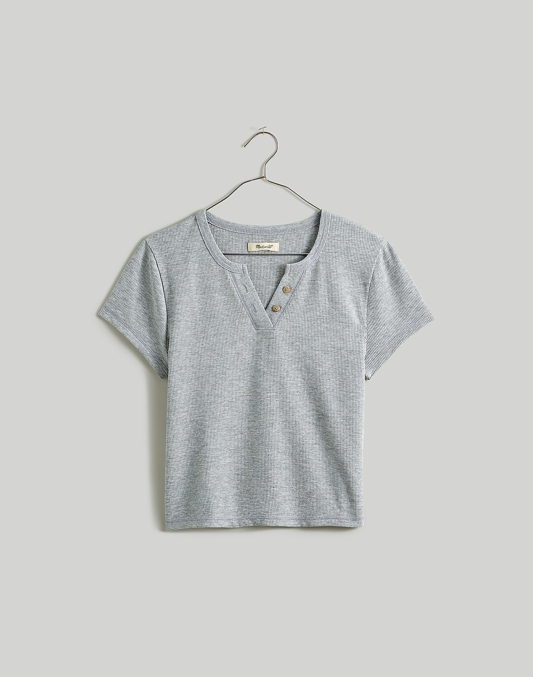 Split-Neck Henley Tee | Madewell
