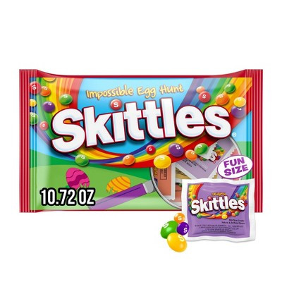 Skittles Original Fun Size Impossible Egg Hunt Easter Candy Bag - 10.72 oz | Target