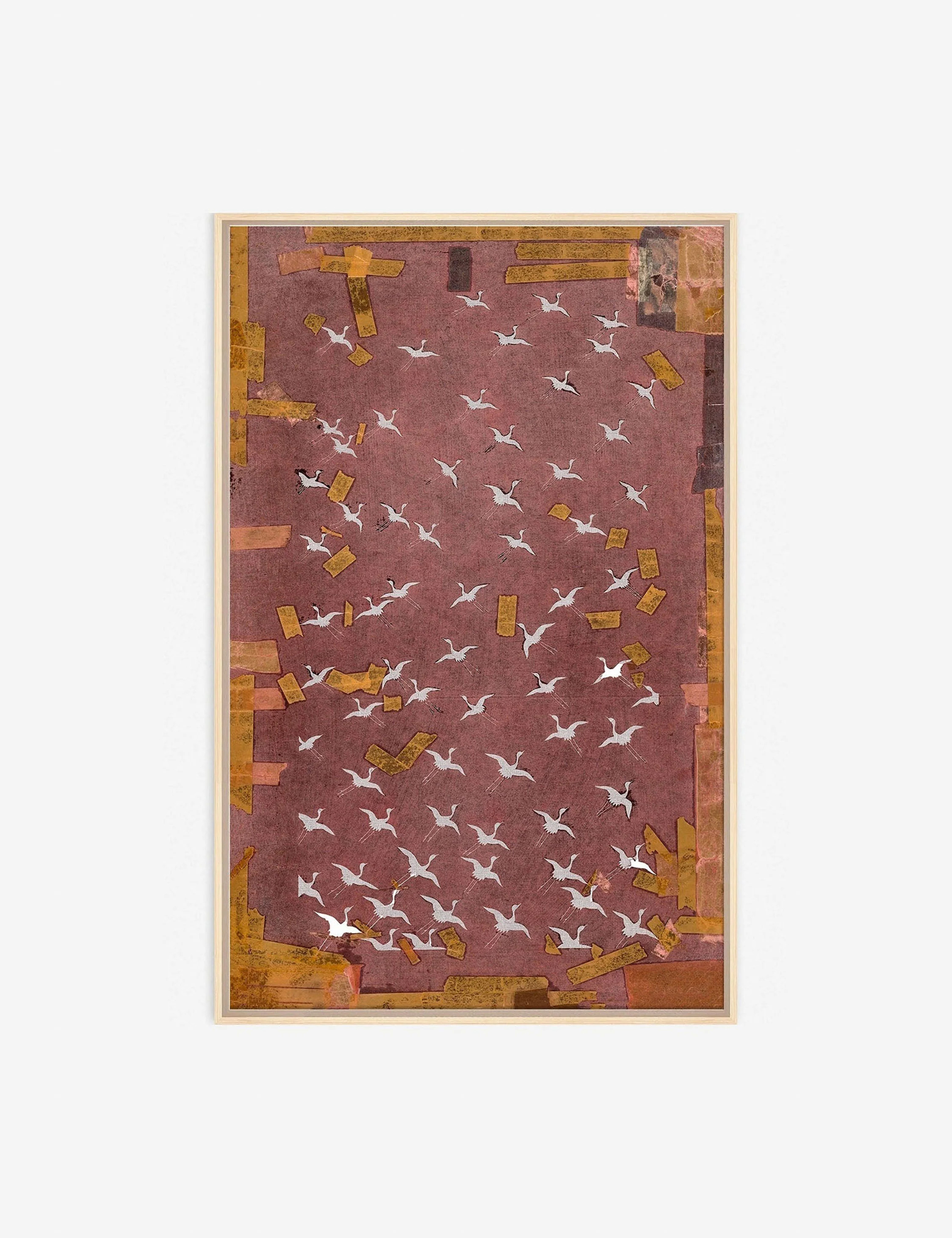 Crane Stencil 1 Wall Art | Lulu and Georgia 