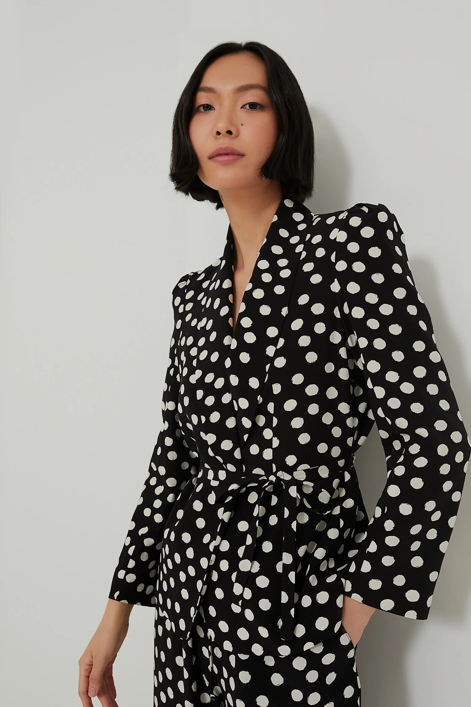 Painterly Dots Black Paris Jacket | Tuckernuck (US)