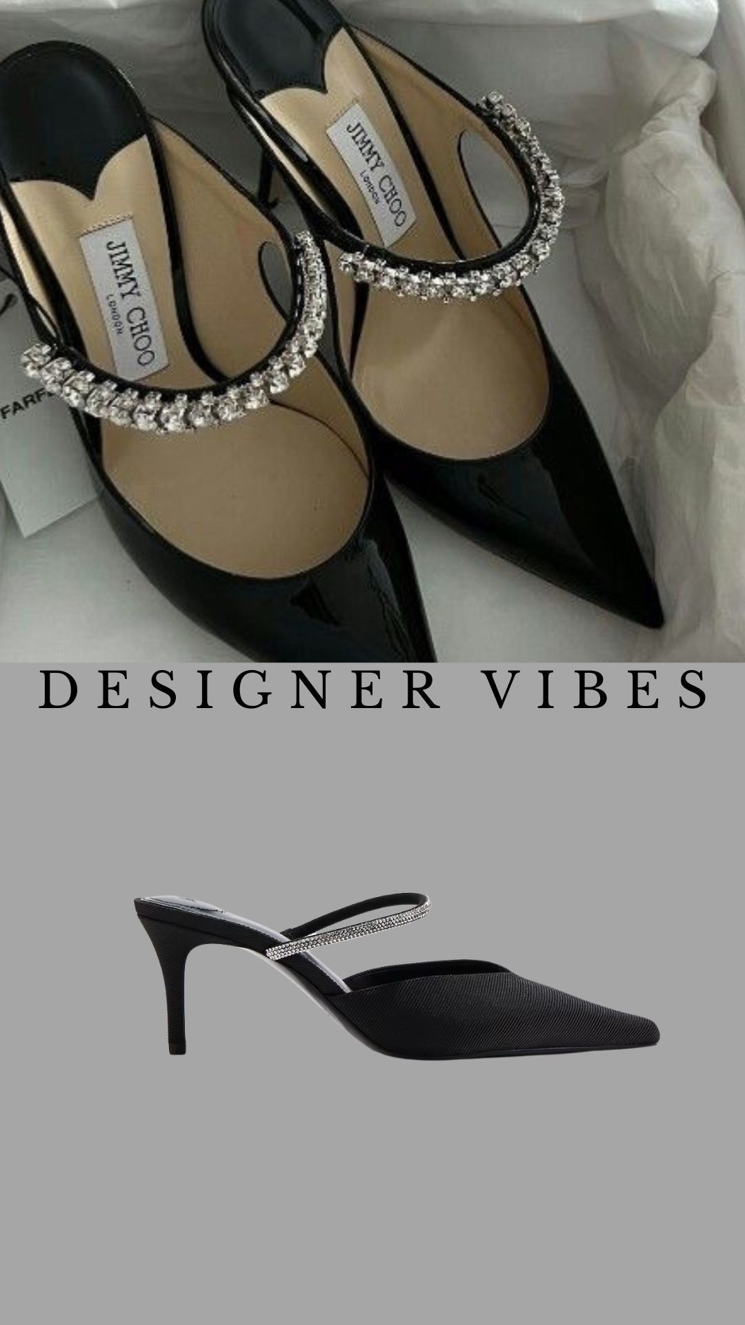 Crystal mule heels 

#LTKdatenight #LTKfestive #LTKshoes