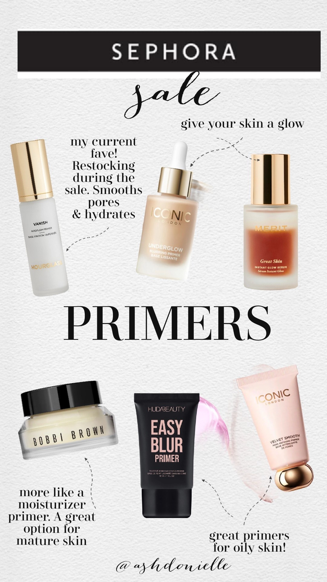 My top primer picks based on your skin from the Sephora sale! 

#LTKSeasonal #LTKSaleAlert #LTKBeauty