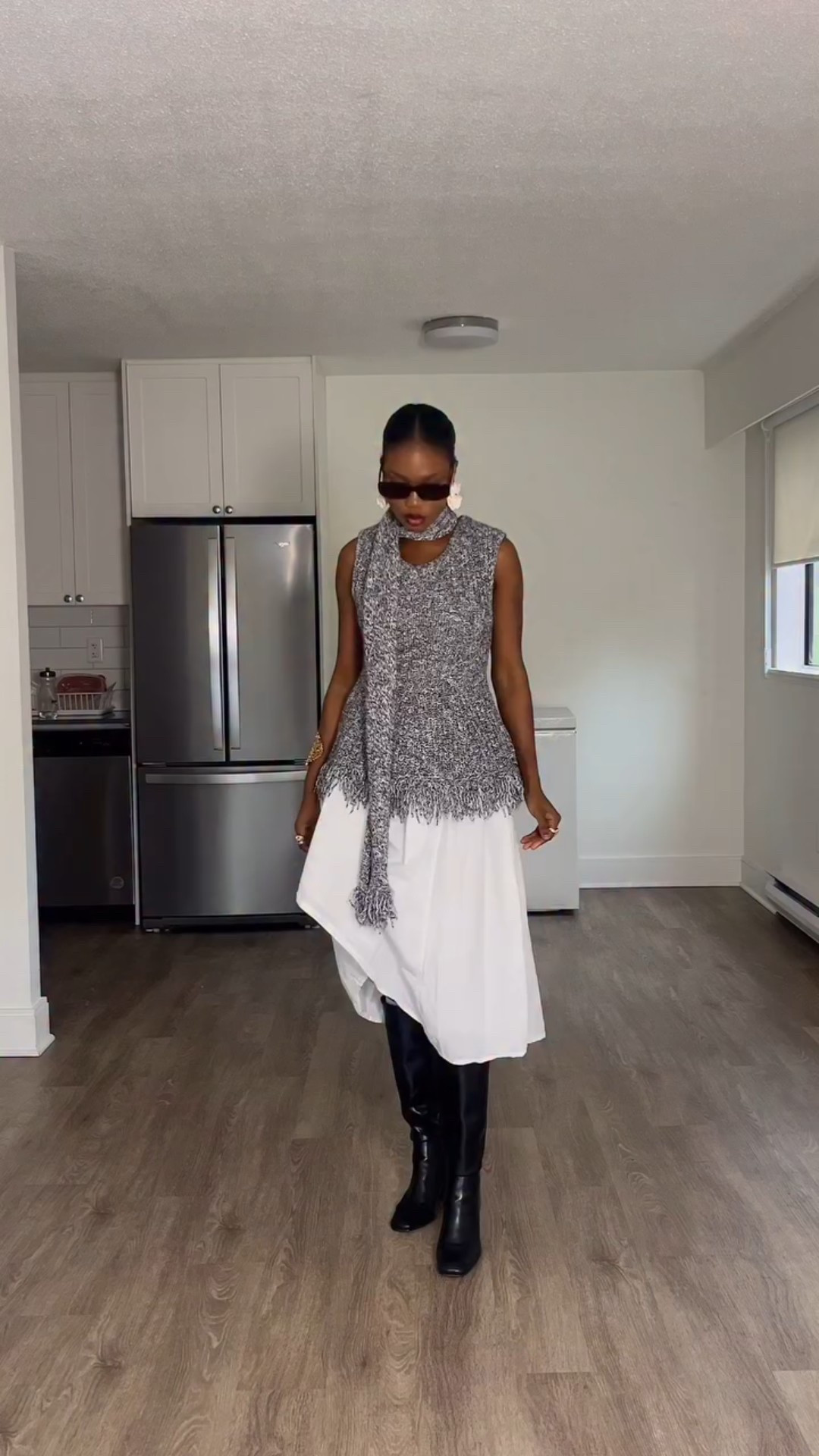 Nothing like being overdressed… which is your favorite outfit?

Outfit details:
Boots: @stevemadden 

Outfit 1: 
Vest - @zara REF3920/125 (Size S)

Outfit 2
Dress Suit - @zara REF8587/797 (Size S)
Bag - @roots #56010770

Outfit 3
Faux jacket - @fashionnova 

Outfit 4
Denim jacket: @kotn 
Denim shorts: @americaneagle 

Outfit 5
Winter bomber: @prettylittlething 

.
.
.
.
#fashion #ootd #outfit #fashionstyle #fall #fallfashioninspo #fallfashion #falloutfit