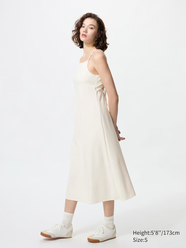 Crepe Jersey Bra Camisole Dress | UNIQLO (US)