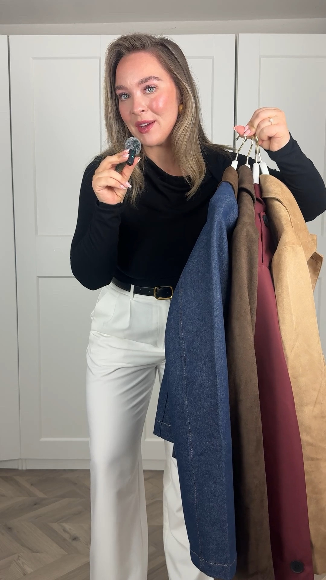 the jacket is the outfit season is here: trying on 4 staples for autumn/winter from commense! I’m wearing a size Large in all 

#LTKautumn #LTKwinter #LTKmidsize