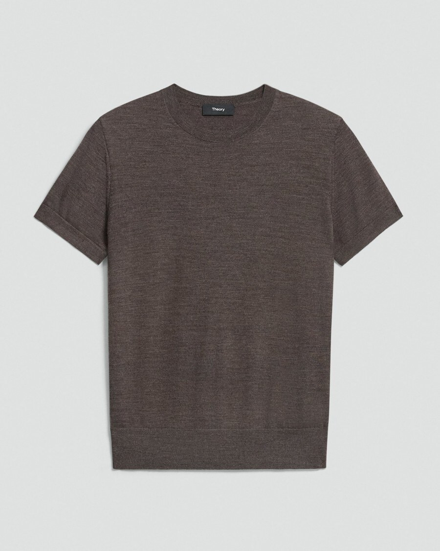 Sweater Tee in Regal Wool | Theory