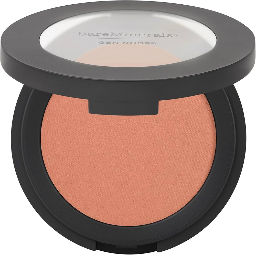 bareMinerals Gen Nude Powder Blush, Mineral-Based Pressed Blush Powder, All Day Wear, Buildable C... | Amazon (US)