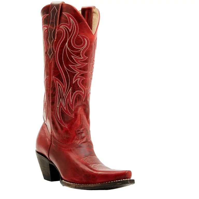 Idyllwind Women's Redhot Western Boot Snip Toe Red - Fueled by Miranda Lambert - Walmart.com | Walmart (US)
