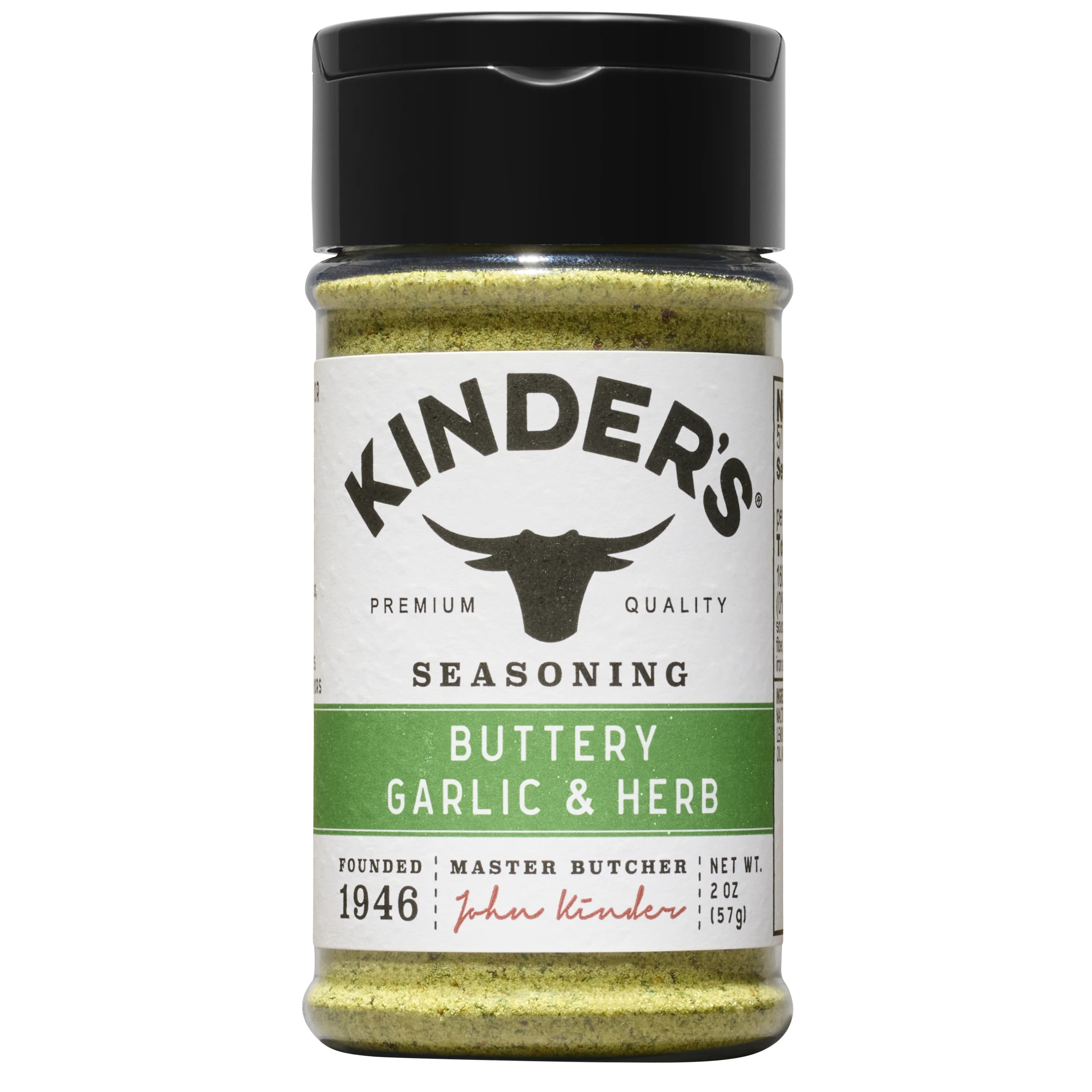 Kinder's Buttery Garlic & Herb Seasoning, 2 oz | Walmart (US)