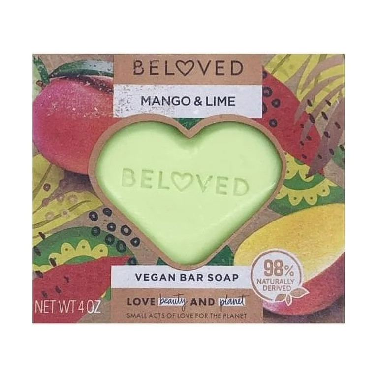 Beloved Vegan Body Bar Soap - Mango Lime (Net wt. 4 oz. ) - Walmart.com | Walmart (US)