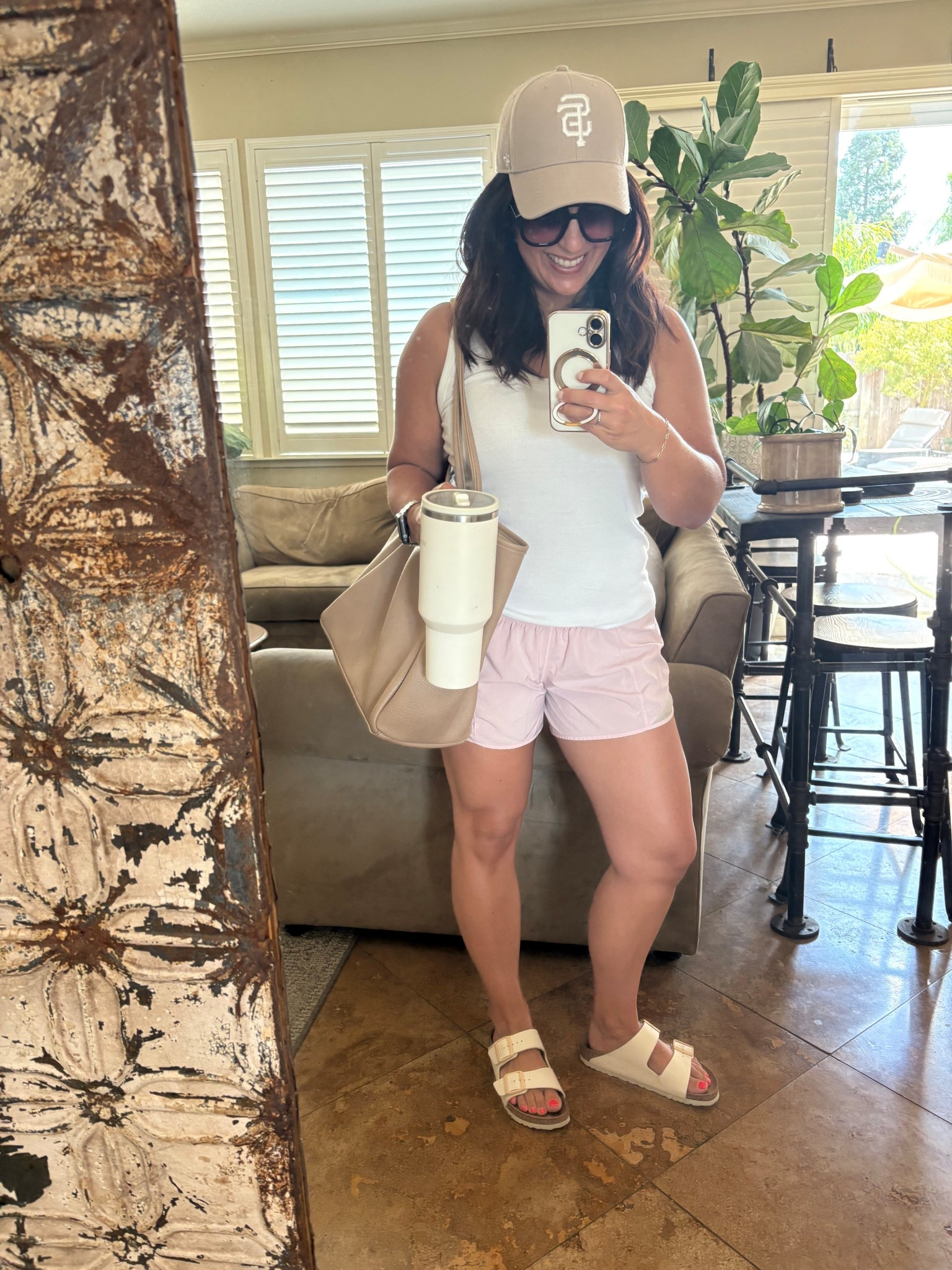 Soccer Saturday outfit when it’s going to be 100° and the game is midday. 

Weekend look 
Mom style
Soccer mom
Spill proof Stanley 

#LTKSeasonal #LTKActive #LTKOver40