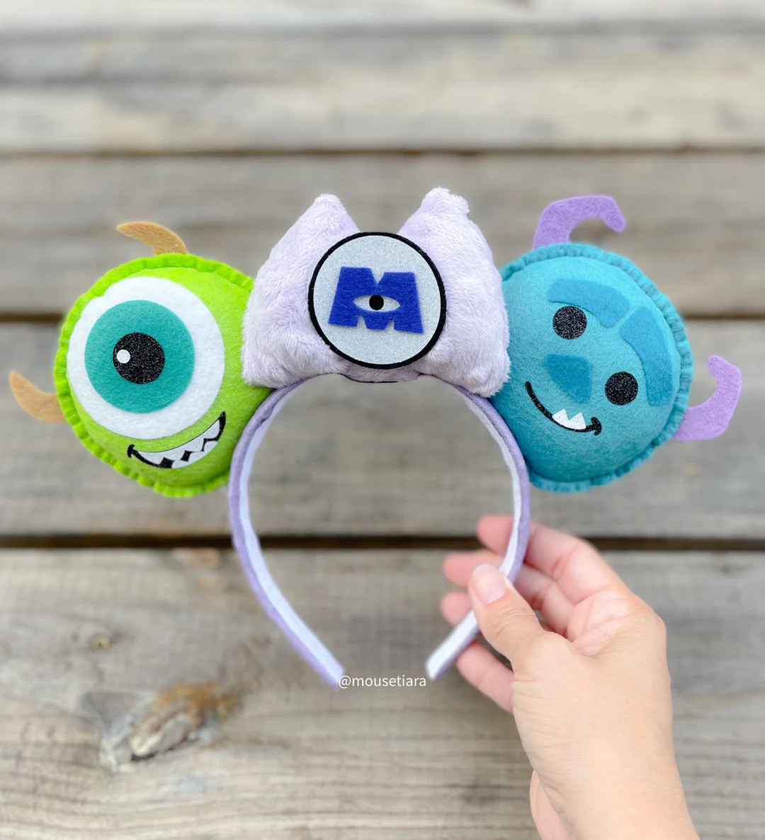 Disney Ears Mickey Ears | Monsters Inc at Work | Monsters University Sully Boo Mike Mickey Mouse ... | Etsy (US)