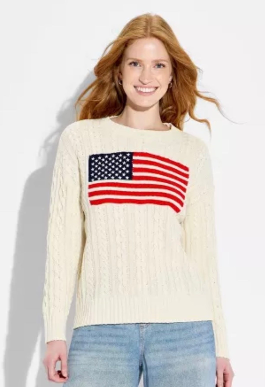 Target americana sweater, july 4th, fourth of july, 4th of july

#LTKSeasonal #LTKOver40 #LTKootd