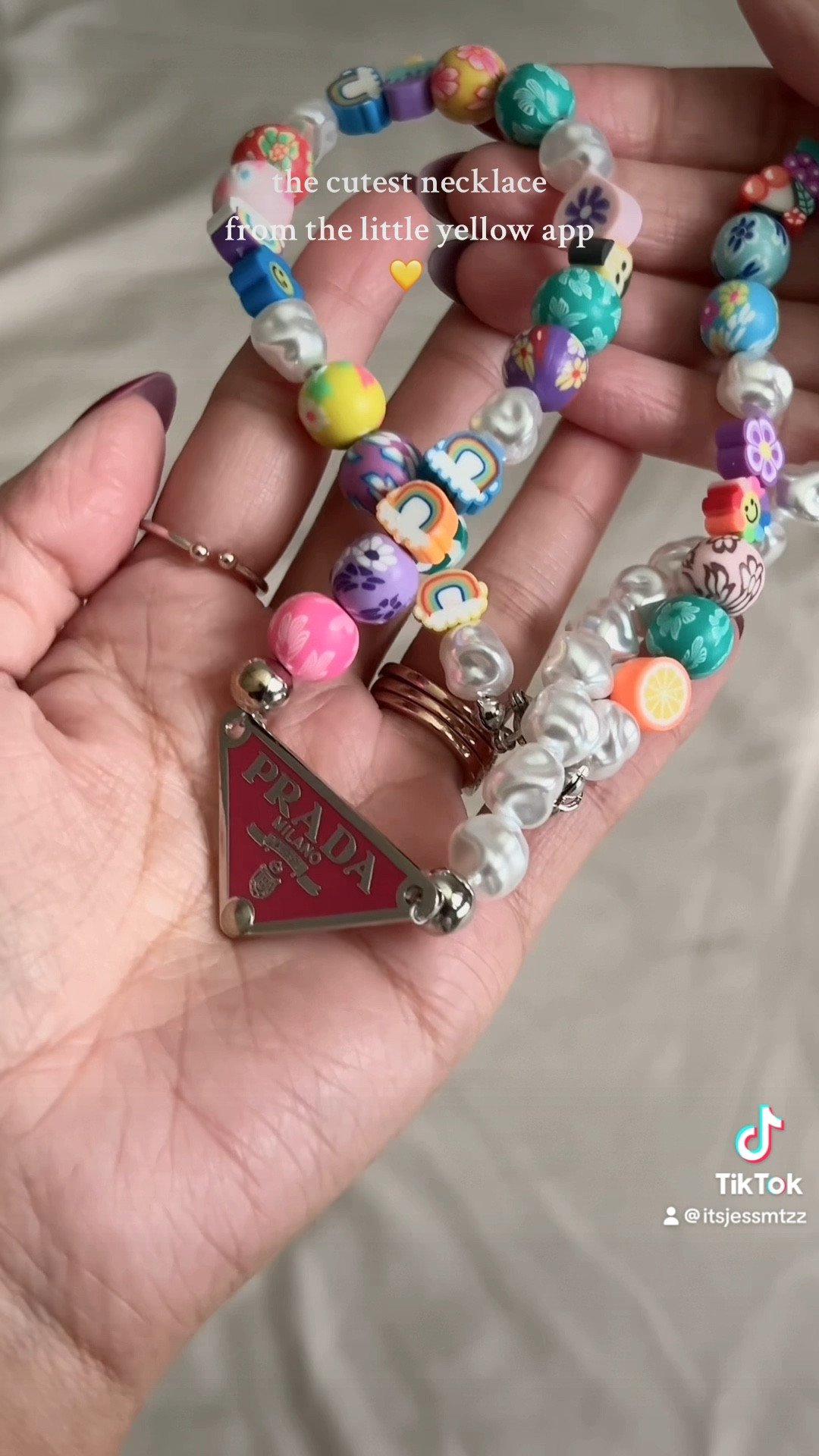 Prada Necklace Charm

#LTKFindsUnder50 #LTKStyleTip #LTKSaleAlert