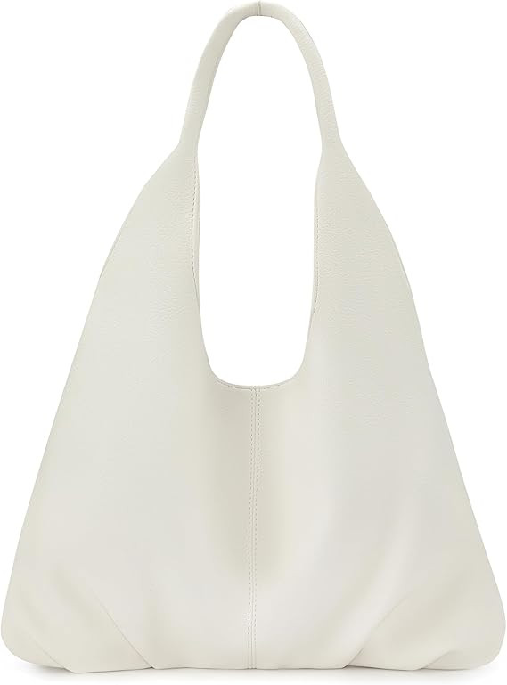 NIUEIMEE ZHOU Hobo Handbags for Women Retro Vegan Leather Shoulder Bags Tote Clutch Purses | Amazon (US)