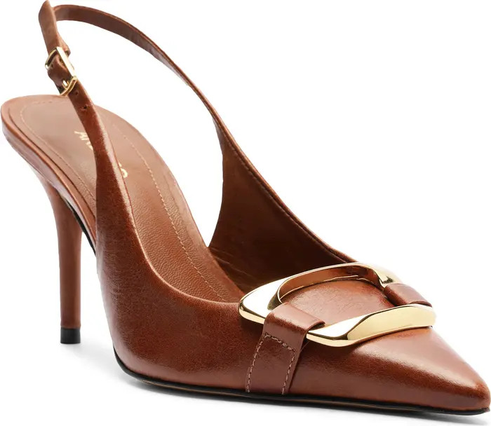 Arezzo Felicity Pointed Toe Slingback Pump (Women) | Nordstrom | Nordstrom