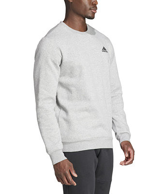 Men's Feel Cozy Essentials Classic-Fit Embroidered Logo Fleece Sweatshirt | Macy's