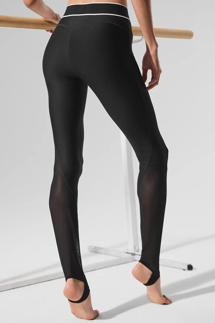 Airlift Mesh High-Waist Darling Stirrup Legging | Alo Yoga (US)