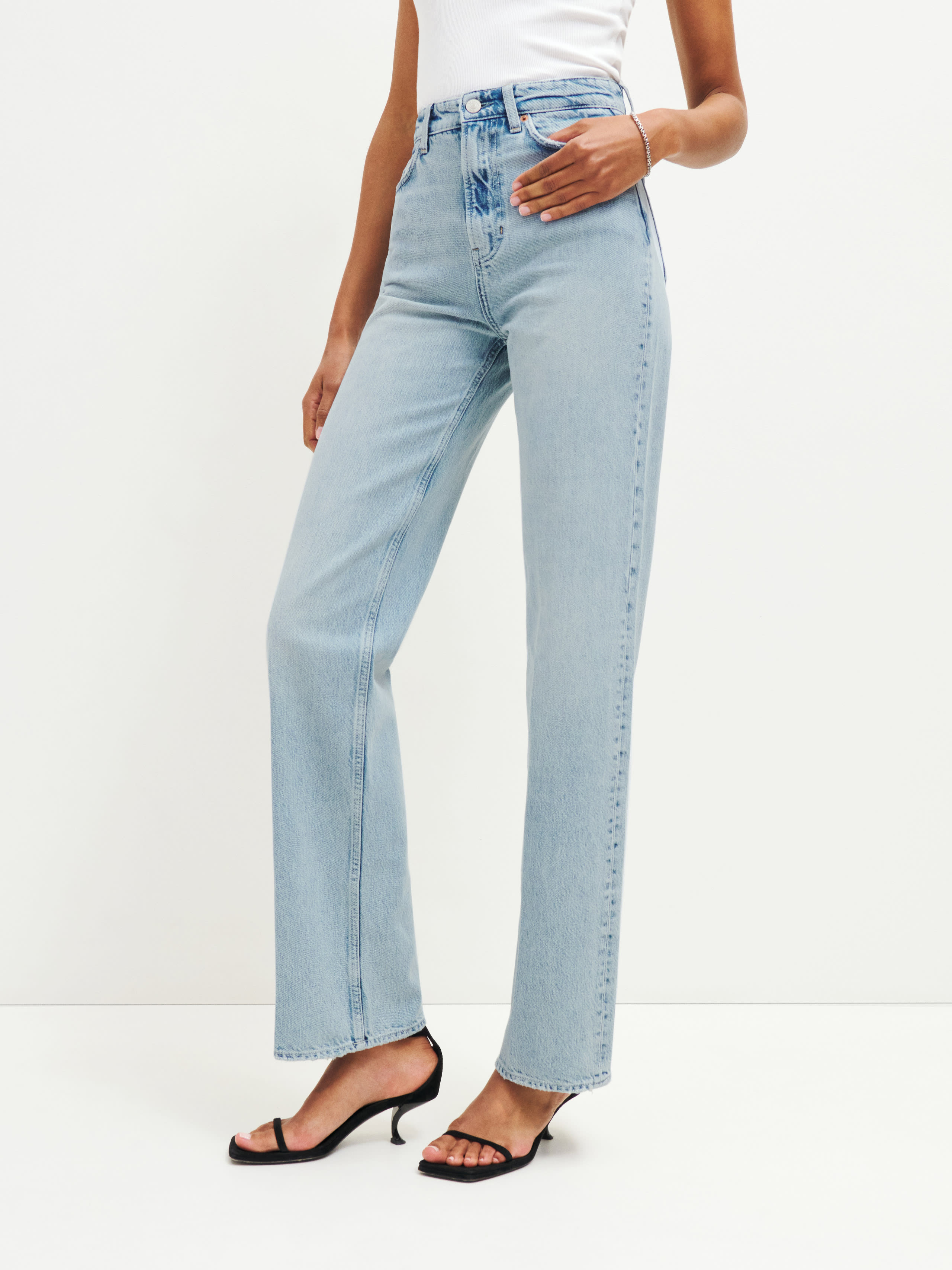Wilder High Rise Wide Leg Jeans | Reformation (Global)