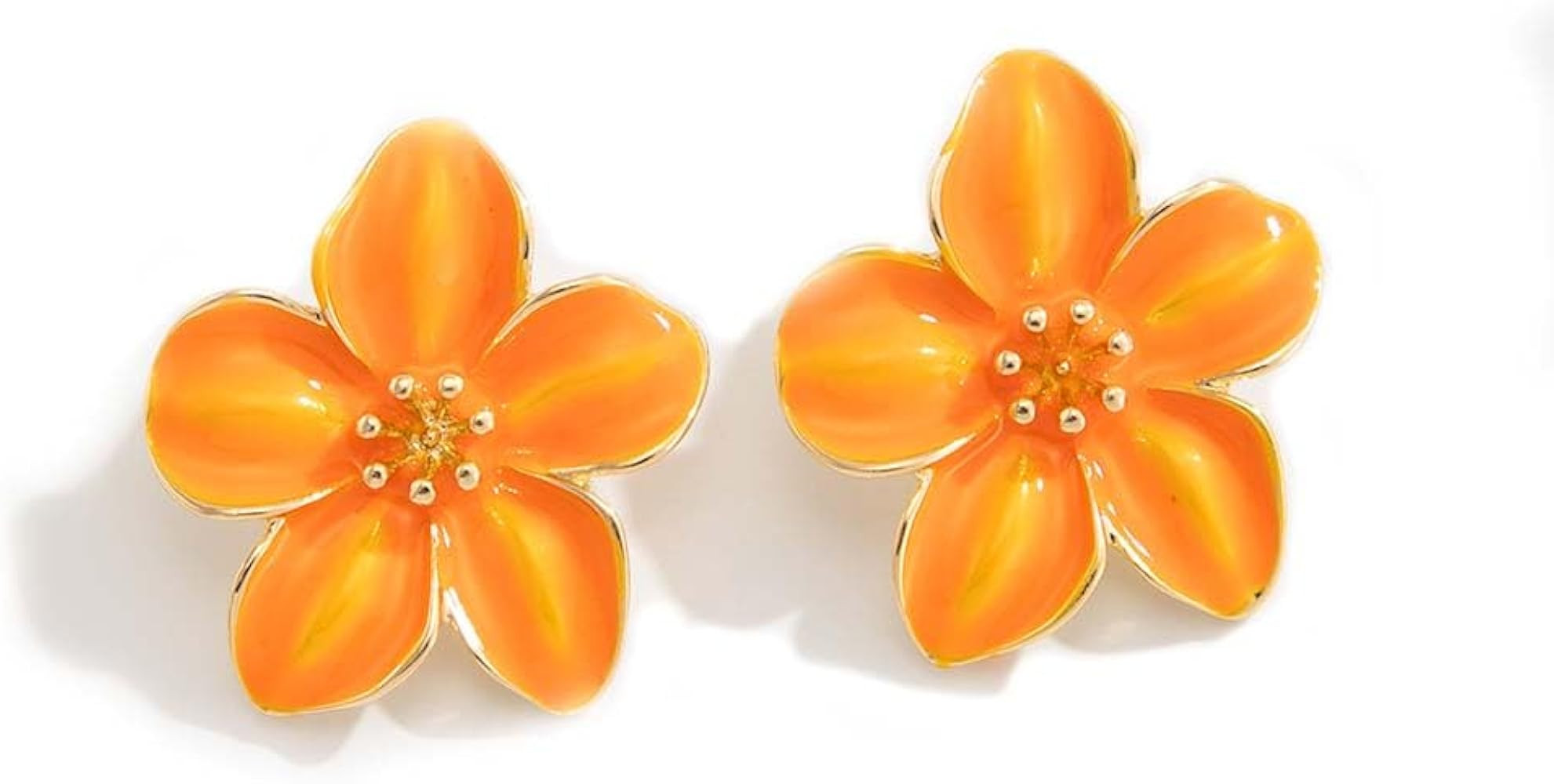 Aretes de flores para mujer, diseño bohemio, únicos y modernos, joyería de primavera | Amazon (US)